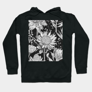 Black & White Garden Hoodie